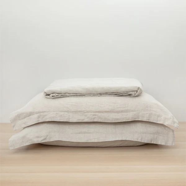 Heveya Linen Fitted Sheet Set